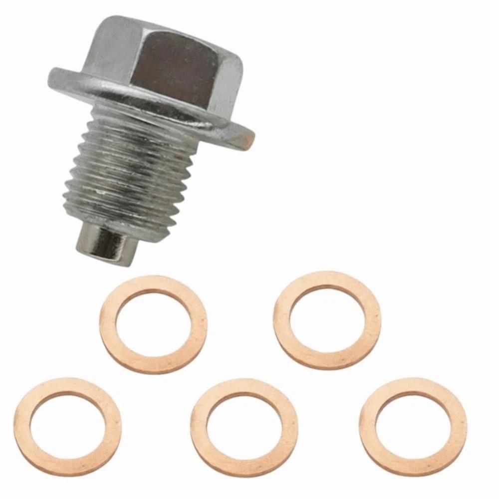 Stainless Steel Magnetic Oil Pan Plug Sump Drain Nut Bolt Motorcycle Maintenance M12X1.25
Stainless Steel Magnetic Oil Pan Plug Sump Drain Nut Bolt Motorcycle Maintenance M12X1.25