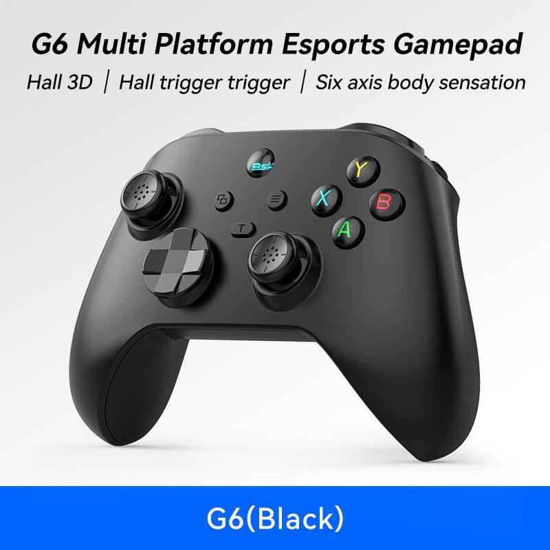 Мобільний ігровий контролер G6 для Switch/iOS/Android/ПК Підтримка стрімінгових медіа/хмарних ігор Мобільний телефонний геймпад Джойстик з ефектом Холла чорний
Мобільний ігровий контролер G6 для Switch/iOS/Android/ПК Підтримка стрімінгових медіа/хмарних ігор Мобільний телефонний геймпад Джойстик з ефектом Холла чорний