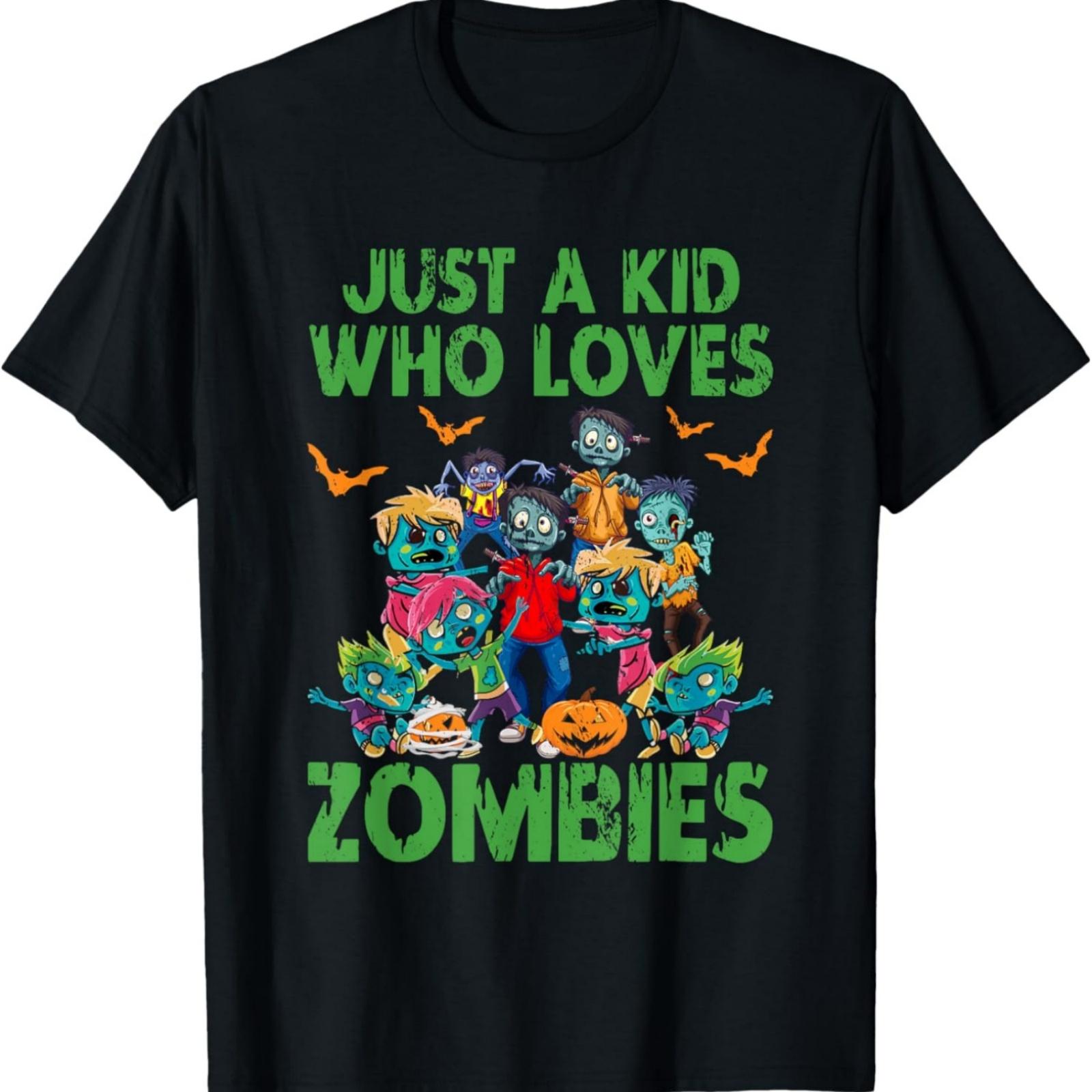 Just A Kid Who Loves Zombies Halloween Zombie Enthusiast T-Shirt XXXXXL
Just A Kid Who Loves Zombies Halloween Zombie Enthusiast T-Shirt XXXXXL