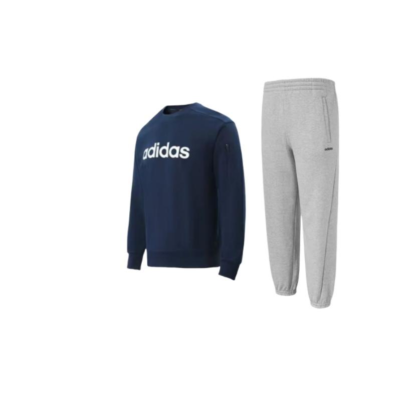 Adidas Minimalist Brand Logo Comfortable Breathable Pullover Sweatshirt Cuffed Knitted Long Pants Casual Sports Set JX9404+JJ0422 S
Adidas Minimalist Brand Logo Comfortable Breathable Pullover Sweatshirt Cuffed Knitted Long Pants Casual Sports Set JX9404+JJ0422 S
