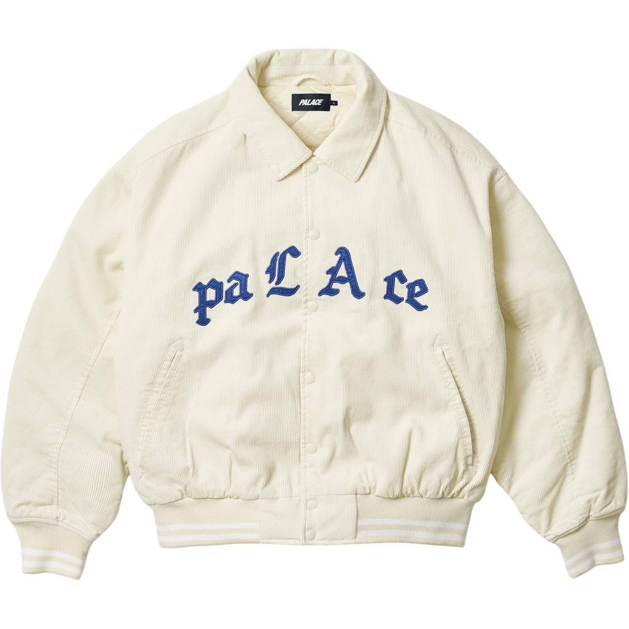 Palace Love Varsity Jacket White Unisex Outerwear P28JK082 M
Palace Love Varsity Jacket White Unisex Outerwear P28JK082 M
