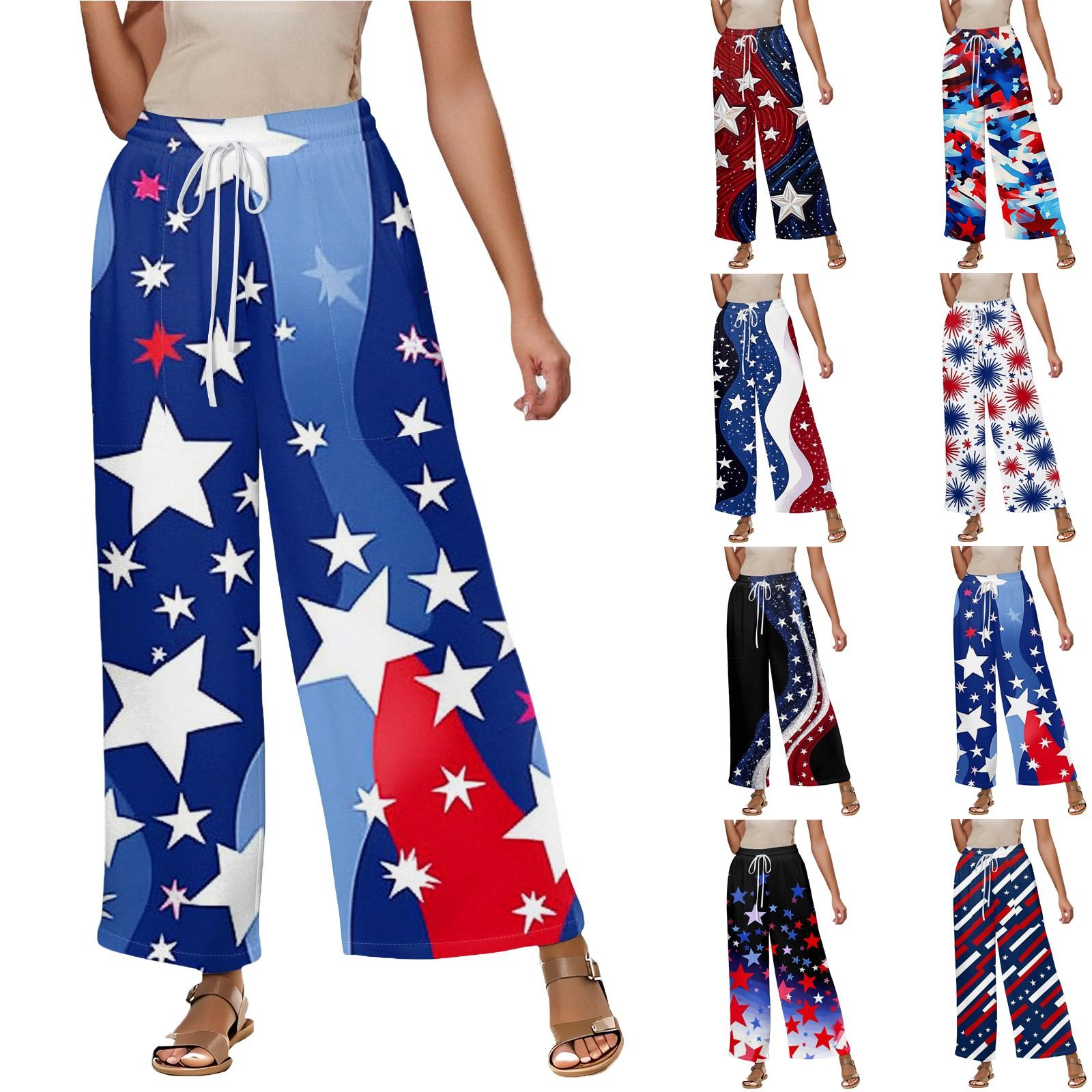 Women s Summer Elastic Waist Independence Day Printed Cotton And Linen Loose Cropped Pants M киноварь
Women s Summer Elastic Waist Independence Day Printed Cotton And Linen Loose Cropped Pants M киноварь