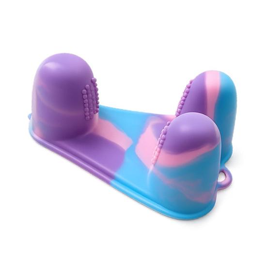 Silicone Finger Clip Tongs Non-Slip Finger Food Tongs Reusable Finger Grip Tongs for Eating Fried Chicken Chips Snacks Home Travel Use різнокольоровий
Silicone Finger Clip Tongs Non-Slip Finger Food Tongs Reusable Finger Grip Tongs for Eating Fried Chicken Chips Snacks Home Travel Use різнокольоровий