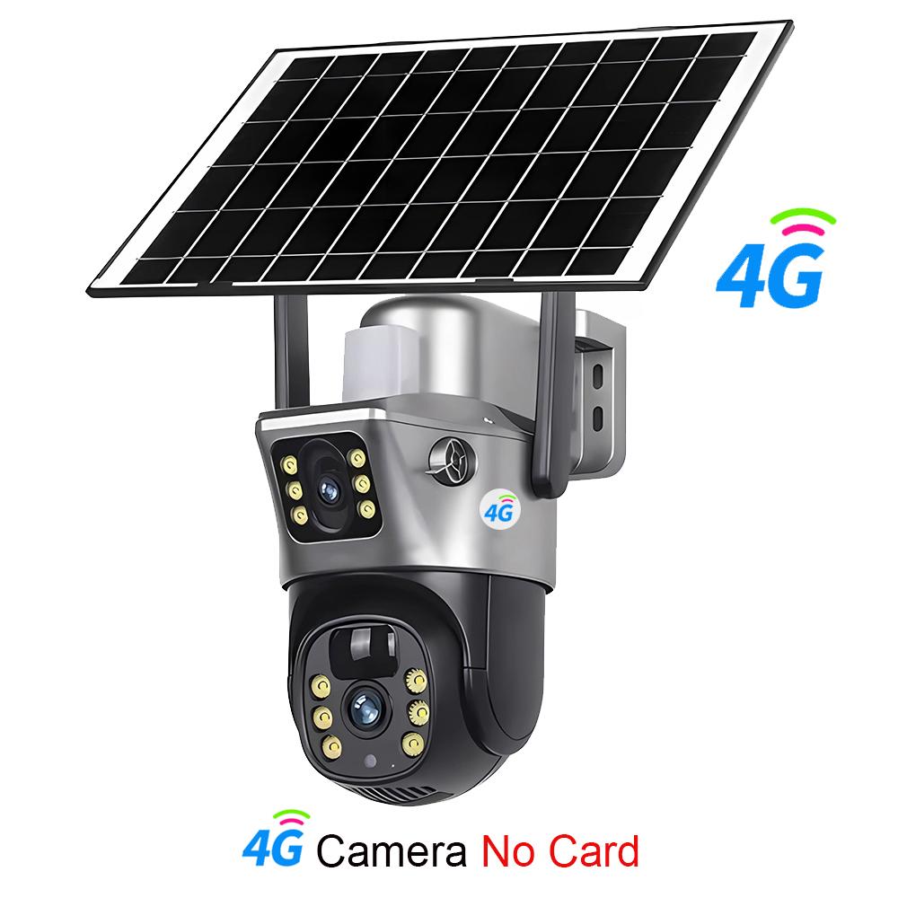 4G / WiFi Solar Dual Lenses Outdoor 8MP 4K Low Power Battery IP Camera PIR Night Vision V380 Pro CCTV Security Protection
4G / WiFi Solar Dual Lenses Outdoor 8MP 4K Low Power Battery IP Camera PIR Night Vision V380 Pro CCTV Security Protection