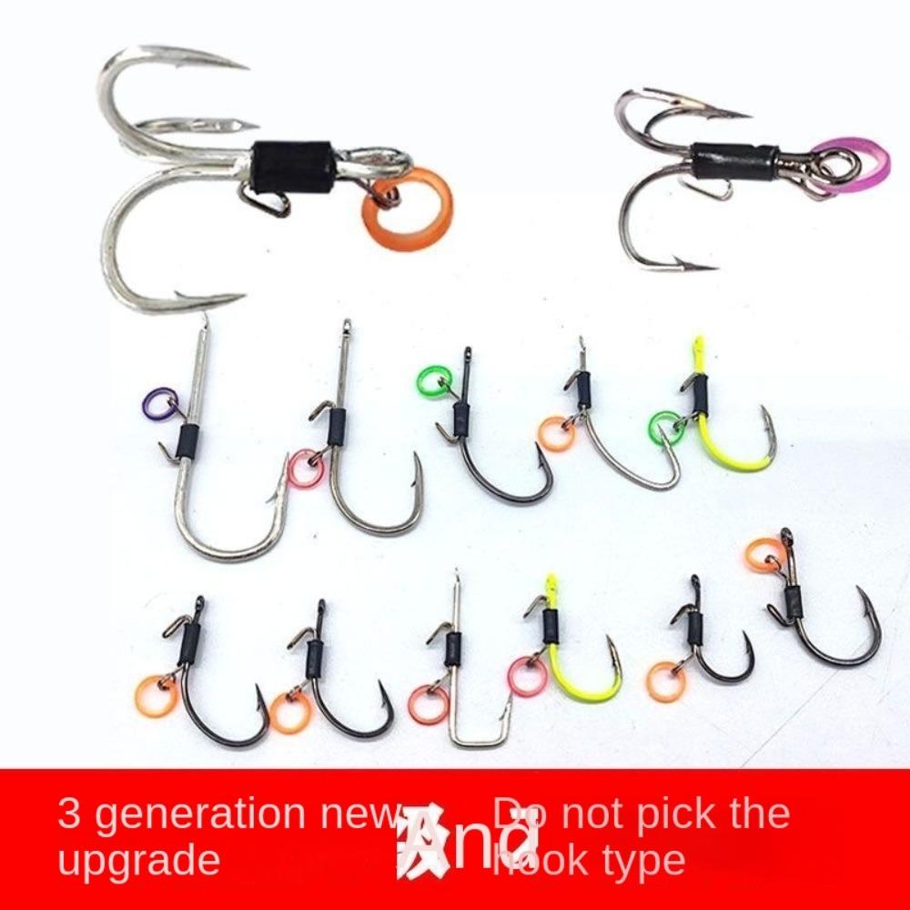 10pcs Third generation High-carbon Steel Fishhook Pickerel Hawksbill Single Hook Sea Fishing Accessories (No hook) -10pcs
10pcs Third generation High-carbon Steel Fishhook Pickerel Hawksbill Single Hook Sea Fishing Accessories (No hook) -10pcs
