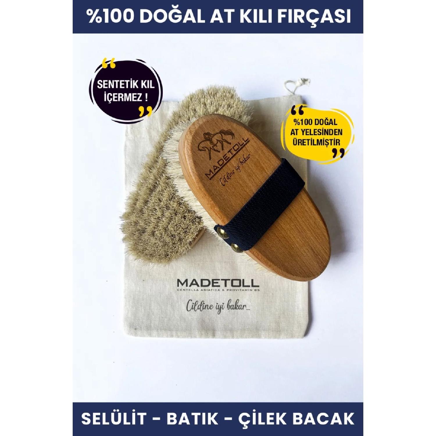 100% Natural Horsehair Cellulite Brush (with Storage Pouch Gift) 
100% Natural Horsehair Cellulite Brush (with Storage Pouch Gift)