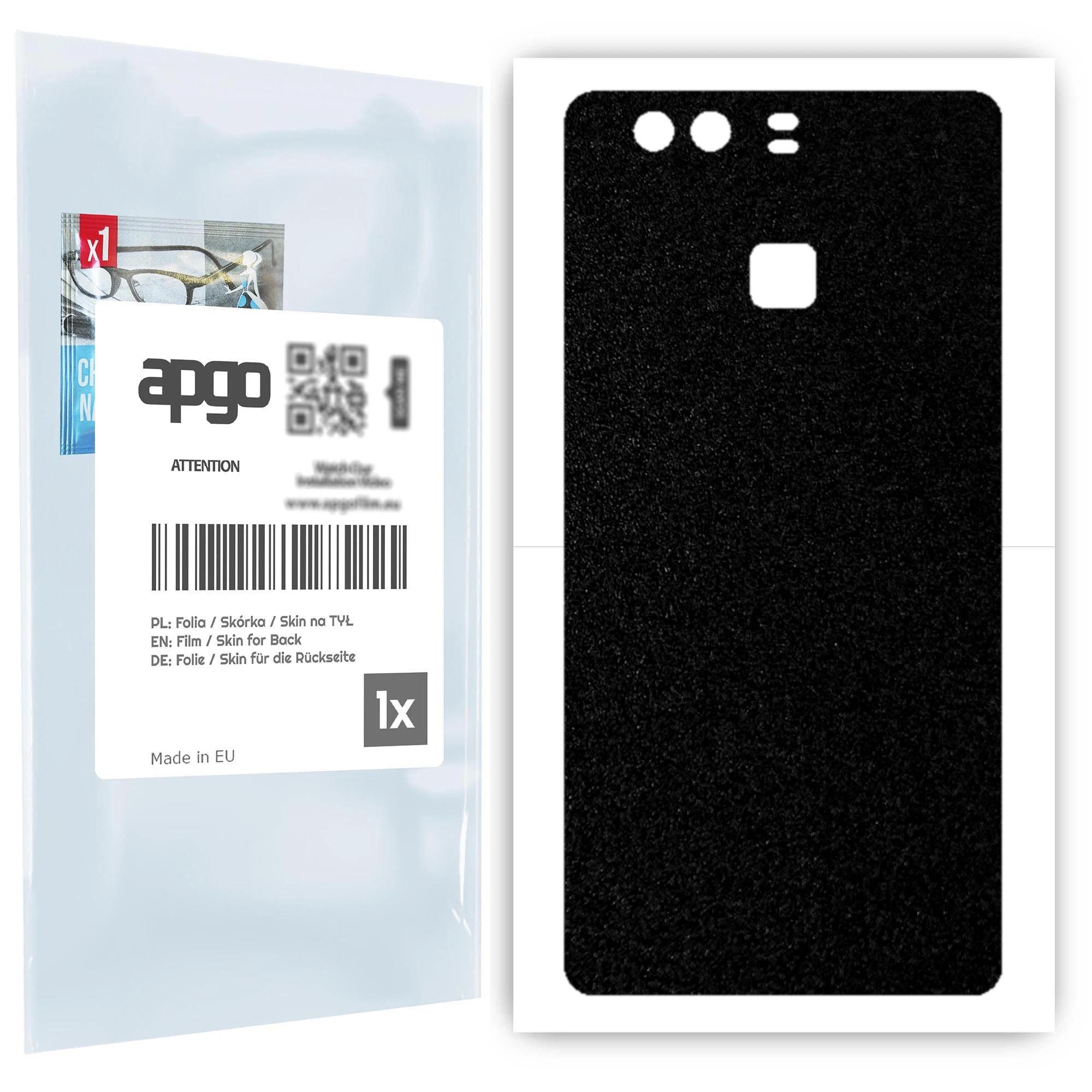 apgo Protective Skin Sticker for the back compatible with Huawei P9, Wrap Film, Foil, Vinyl - Pattern Matte Black
apgo Protective Skin Sticker for the back compatible with Huawei P9, Wrap Film, Foil, Vinyl - Pattern Matte Black