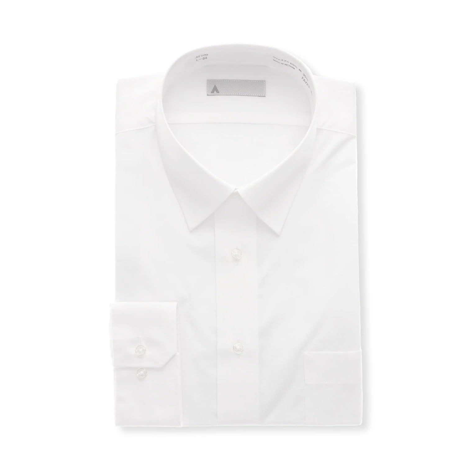 Yofuku no Aoyama Men s Dress Shirt, Non-Iron, Long Sleeve, Wrinkle-Resistant, Regular Collar, Slim Fit, White/Solid
Yofuku no Aoyama Men s Dress Shirt, Non-Iron, Long Sleeve, Wrinkle-Resistant, Regular Collar, Slim Fit, White/Solid