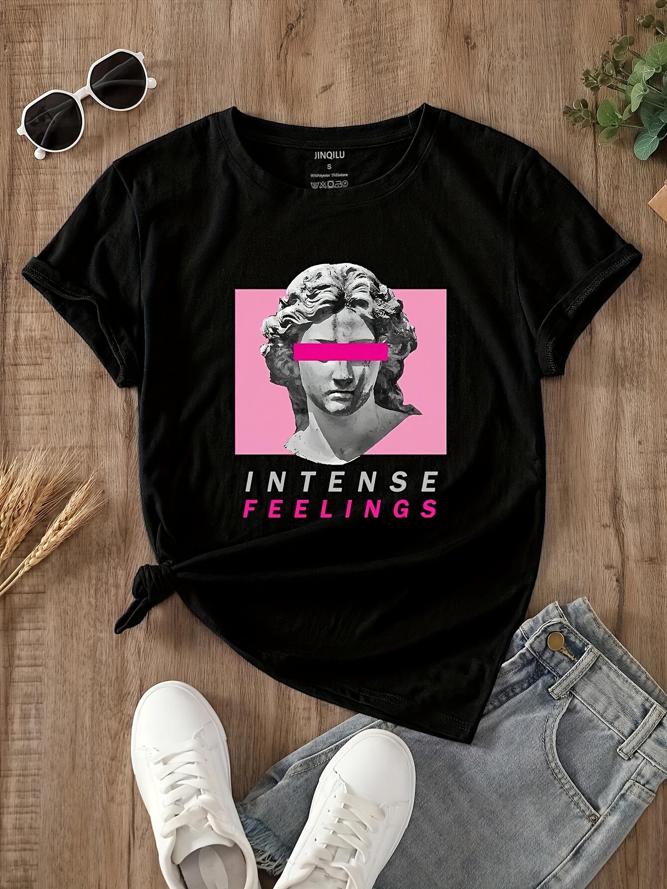 Graphic Print T-shirt Casual Short Sleeve Crew Neck Top For Spring Summer Women s Clothing Urban Style Printed T-Shirt harajuku 4XL
Graphic Print T-shirt Casual Short Sleeve Crew Neck Top For Spring Summer Women s Clothing Urban Style Printed T-Shirt harajuku 4XL