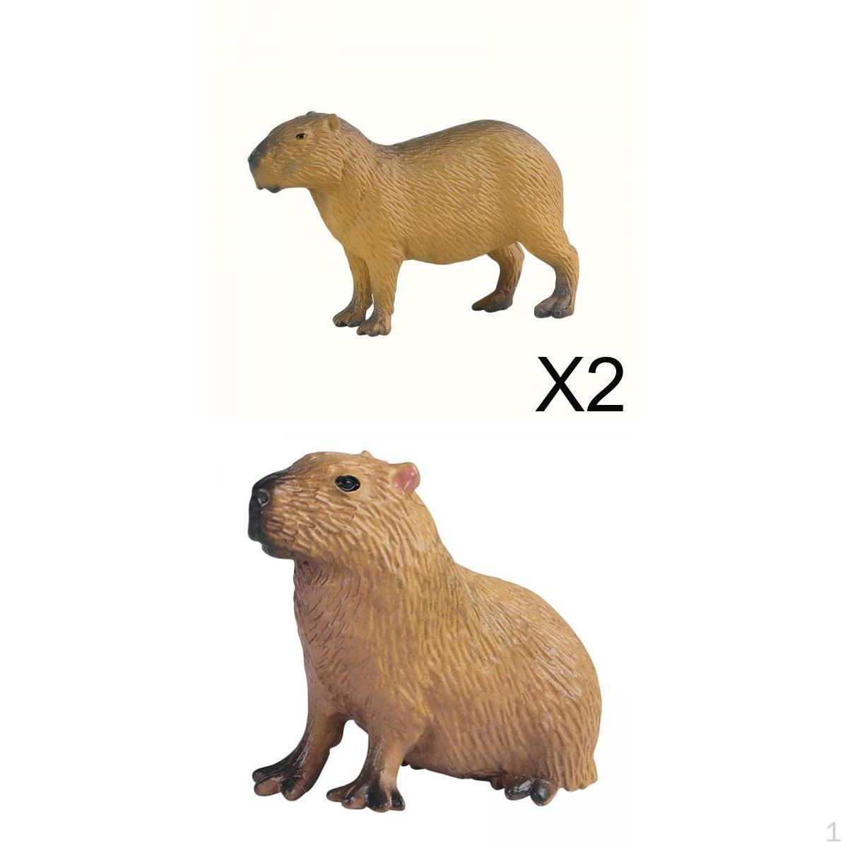 3 шт. Реалистичные фигурки капибары, игрушки, миниатюрные научные обучающие игрушки, детская развивающая игрушка для
3 шт. Реалистичные фигурки капибары, игрушки, миниатюрные научные обучающие игрушки, детская развивающая игрушка для