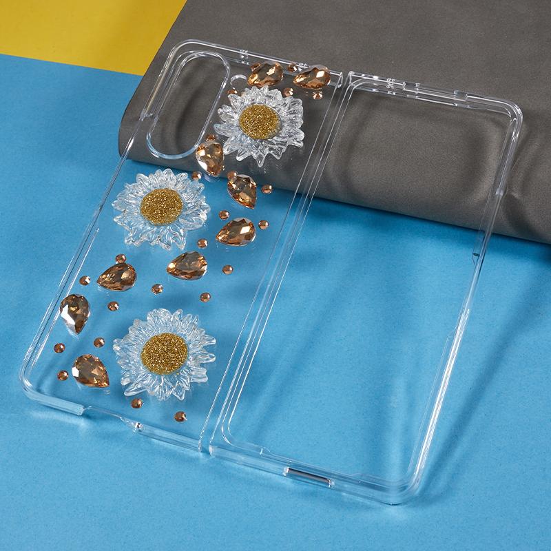 For Samsung Galaxy Z Fold5 5G Hard PC Phone Case 2-Piece Design Rhinestone Decor Folding Phone Cover A
For Samsung Galaxy Z Fold5 5G Hard PC Phone Case 2-Piece Design Rhinestone Decor Folding Phone Cover A