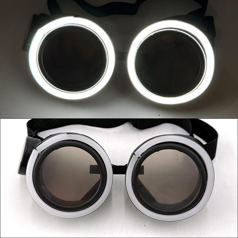 Fashion Round LED Light Glasses Fluorescent Punk Glasses Glow in the Dark DJ Music Concert Night Show Performance Supplies
Fashion Round LED Light Glasses Fluorescent Punk Glasses Glow in the Dark DJ Music Concert Night Show Performance Supplies