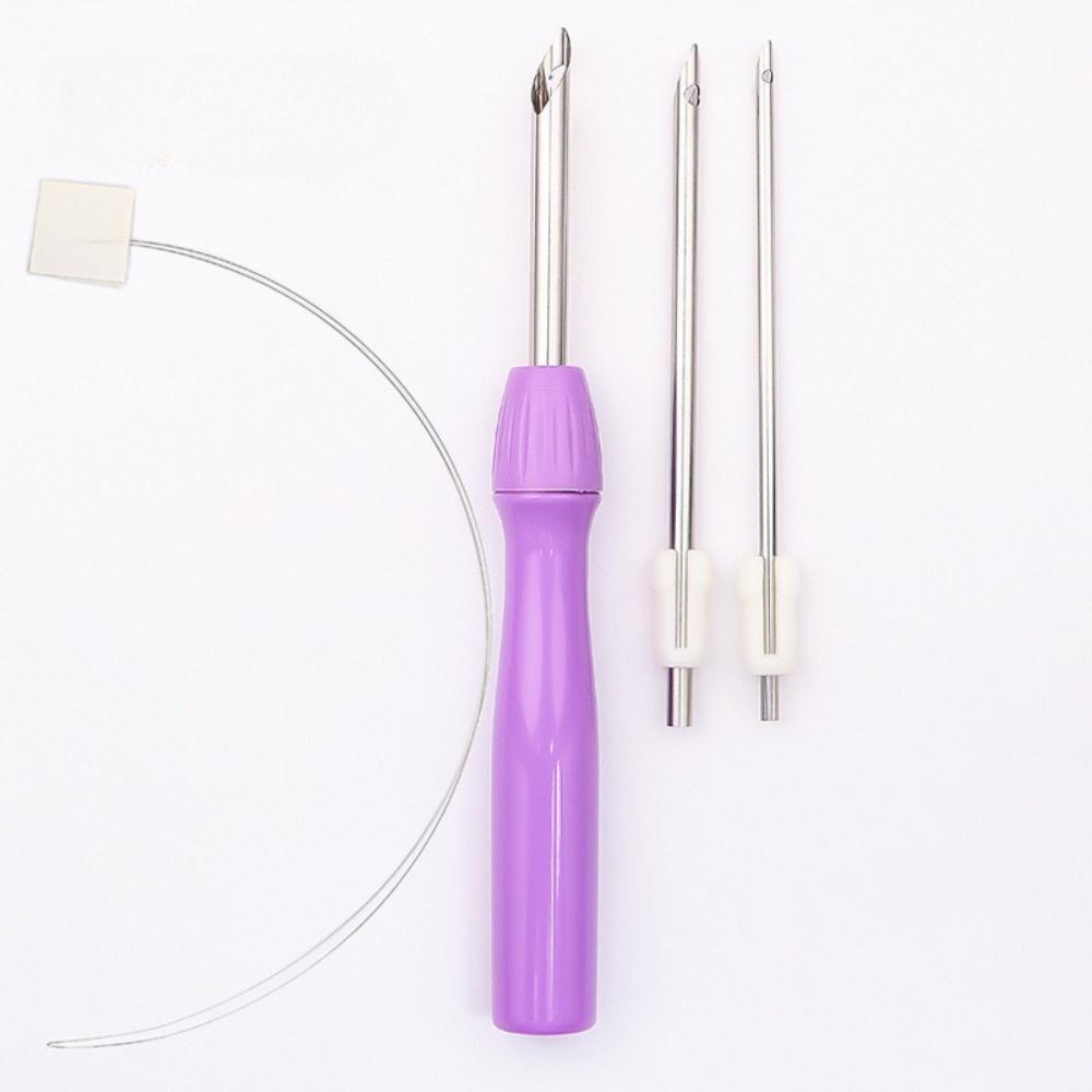 Adjustable Punch Needle Tool Set with 3 Interchangeable Tips & Threader (5, 3.5, 2.5mm)
Adjustable Punch Needle Tool Set with 3 Interchangeable Tips & Threader (5, 3.5, 2.5mm)