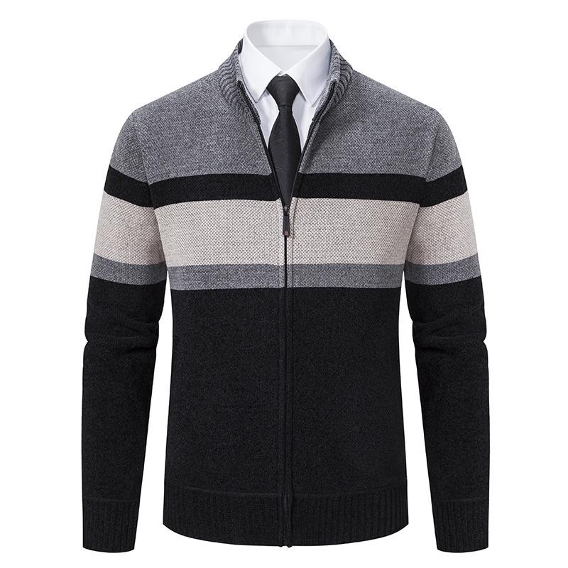 Men s Autumn/Winter Knit Cardigan Sweater Jacket with Velvet Lining 2XL світло-сірий колір
Men s Autumn/Winter Knit Cardigan Sweater Jacket with Velvet Lining 2XL світло-сірий колір