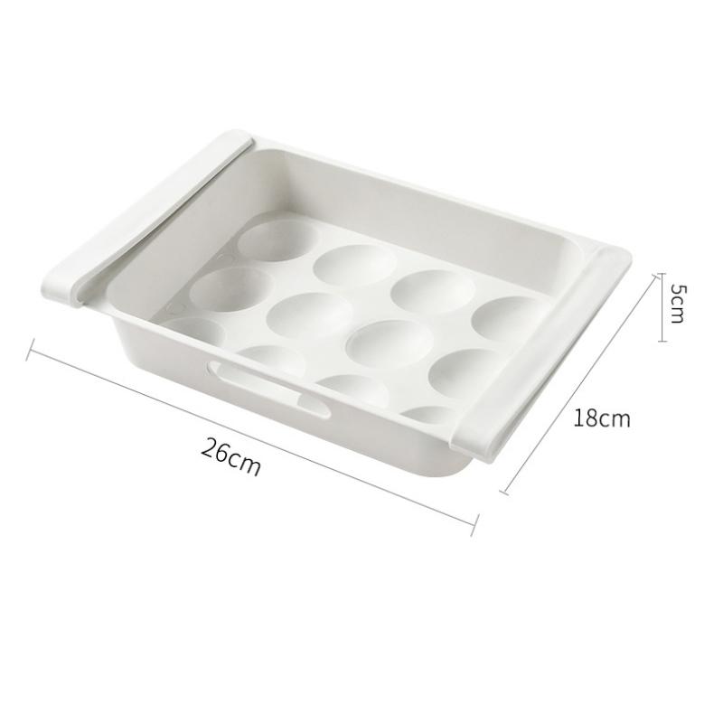 Creative Refrigerator Fresh Keeping Storage Box Drawer Egg Fruit Basket Retractable Food Storage Container Household Organizer White
Creative Refrigerator Fresh Keeping Storage Box Drawer Egg Fruit Basket Retractable Food Storage Container Household Organizer White