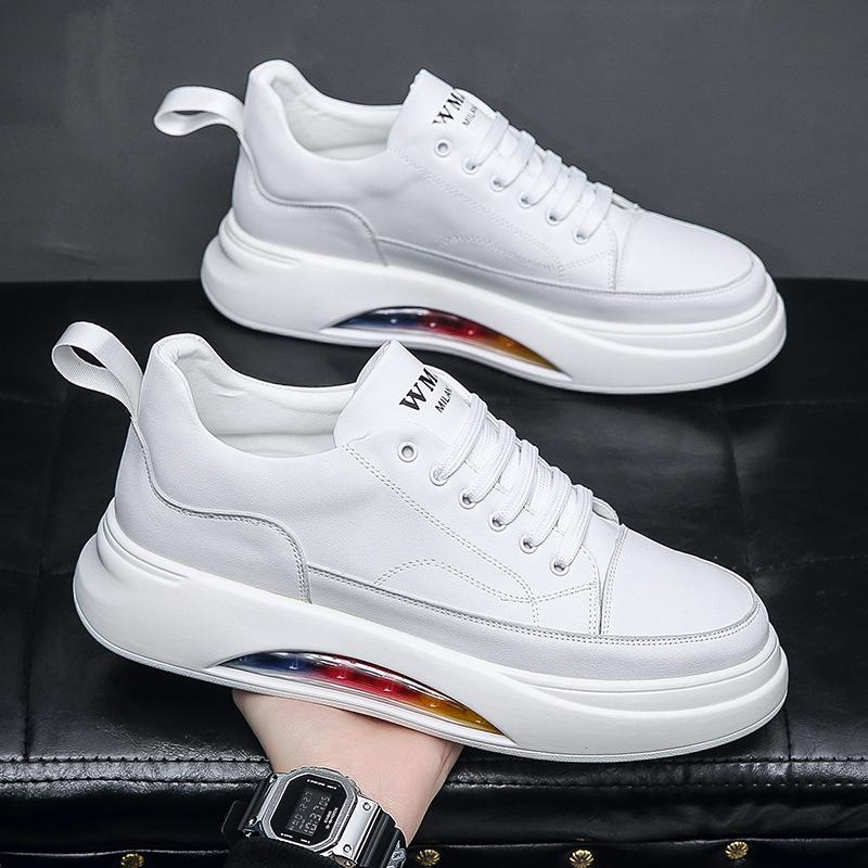 Trendy men s shoes, new boys niche board shoes, trendy air cushion little white shoes, simple and versatile, Douyin has the same style in stock. 43
Trendy men s shoes, new boys niche board shoes, trendy air cushion little white shoes, simple and versatile, Douyin has the same style in stock. 43
