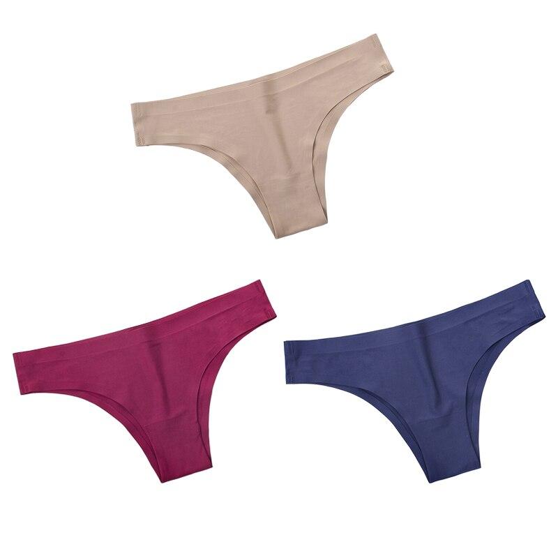 3 шт./компл. женские трусики-бикини из ледяного шелка бесшовные с низкой посадкой сексуальное женское бразильское нижнее белье S
3 шт./компл. женские трусики-бикини из ледяного шелка бесшовные с низкой посадкой сексуальное женское бразильское нижнее белье S