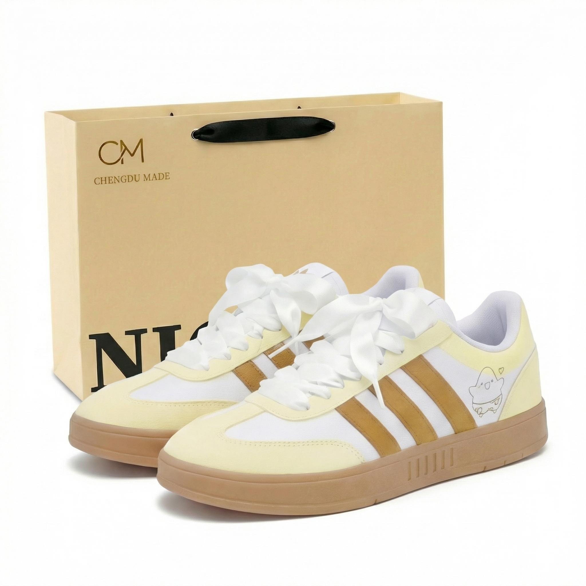 Adidas Gradas Butter Chick Slip Resistant Low top Skateboard Shoes Unisex Yellow IE9044(Team1567-) 40
Adidas Gradas Butter Chick Slip Resistant Low top Skateboard Shoes Unisex Yellow IE9044(Team1567-) 40