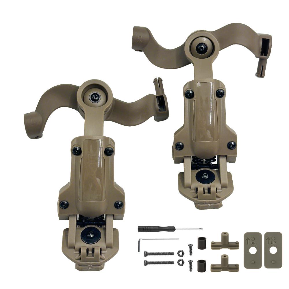 NEW Tactical Headphone Mount EARMOR M32 Rail Mount Bracket Quick Helmet Rail Mount Adapter Suspension Headphone Mount дубильна кора
NEW Tactical Headphone Mount EARMOR M32 Rail Mount Bracket Quick Helmet Rail Mount Adapter Suspension Headphone Mount дубильна кора