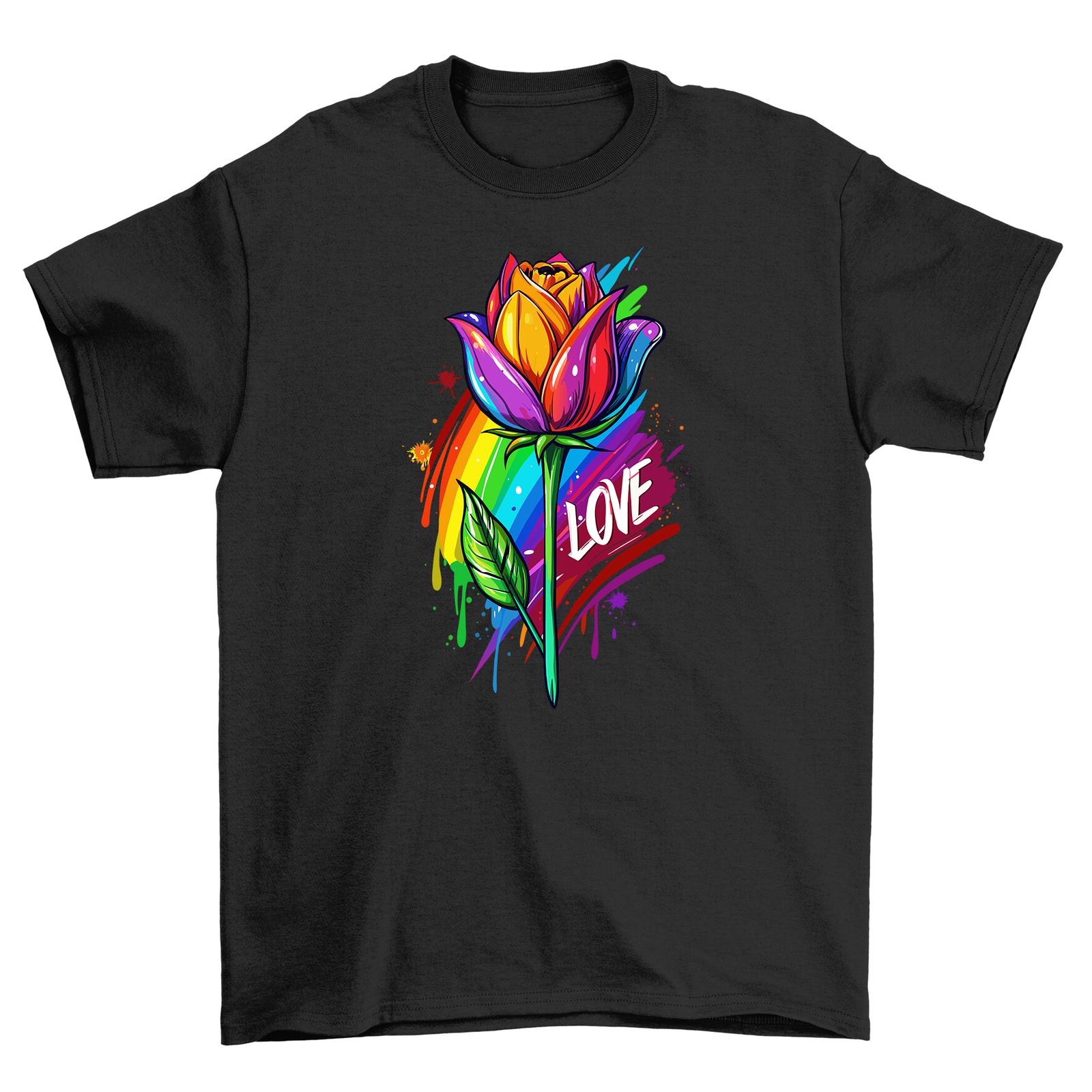 Pride_42 Rainbow Rose Tee - Funny and Colorful LGBTQ+ Pride Shirt. Wear your color 4XL
Pride_42 Rainbow Rose Tee - Funny and Colorful LGBTQ+ Pride Shirt. Wear your color 4XL