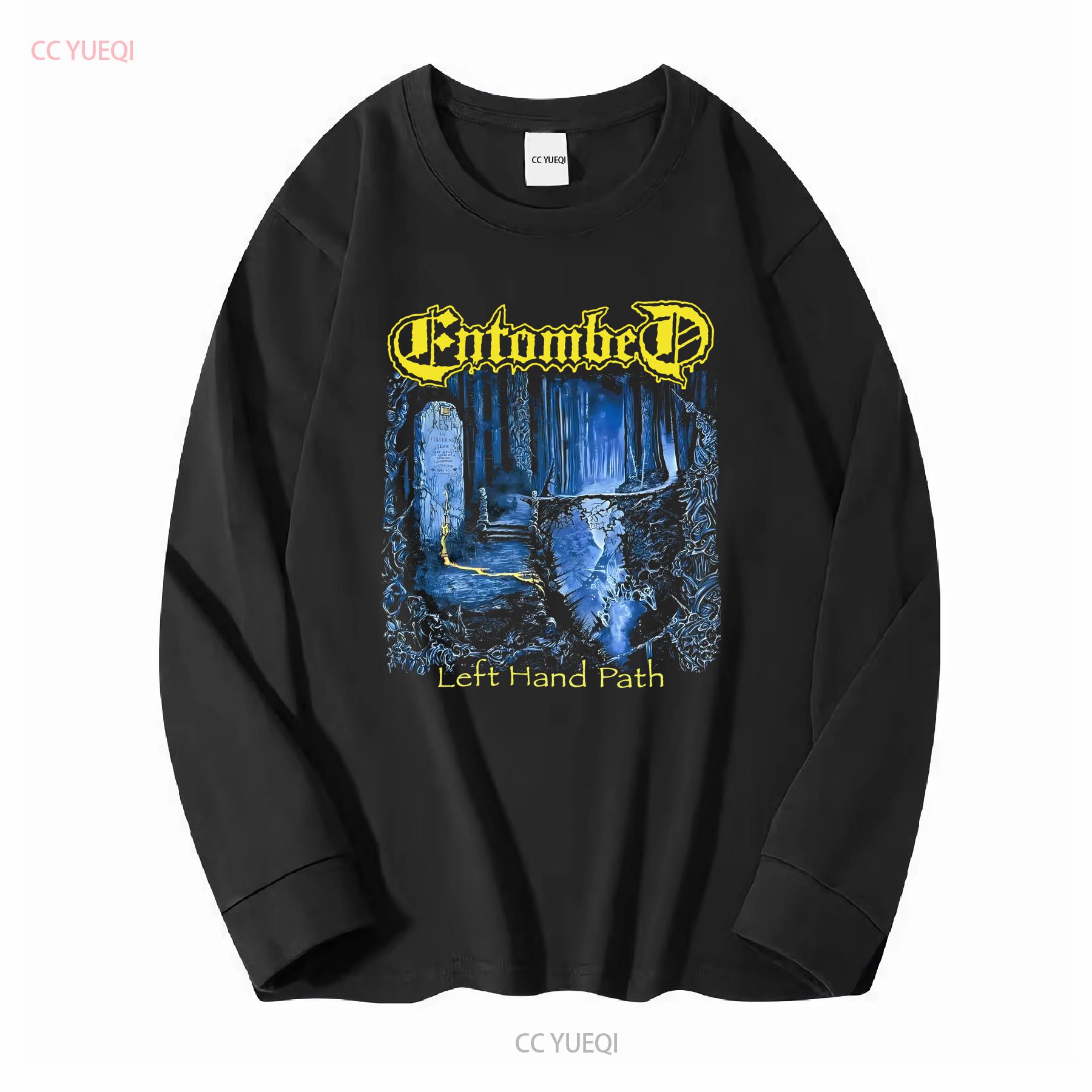 Entombed Left Hand Path Шведський Death Metal Футболка Розмір XXL Dismember Clandestine з довгими або короткими рукавами вінтажна Прана Повсякденна M
Entombed Left Hand Path Шведський Death Metal Футболка Розмір XXL Dismember Clandestine з довгими або короткими рукавами вінтажна Прана Повсякденна M