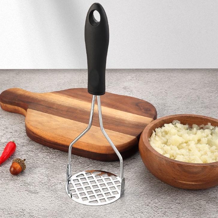 1Pc Stainless Steel Manual Potato Masher For Smooth Mashed Potatoes Creative Kitchen Gadgets Protect Hands Fruit For Cooking
1Pc Stainless Steel Manual Potato Masher For Smooth Mashed Potatoes Creative Kitchen Gadgets Protect Hands Fruit For Cooking