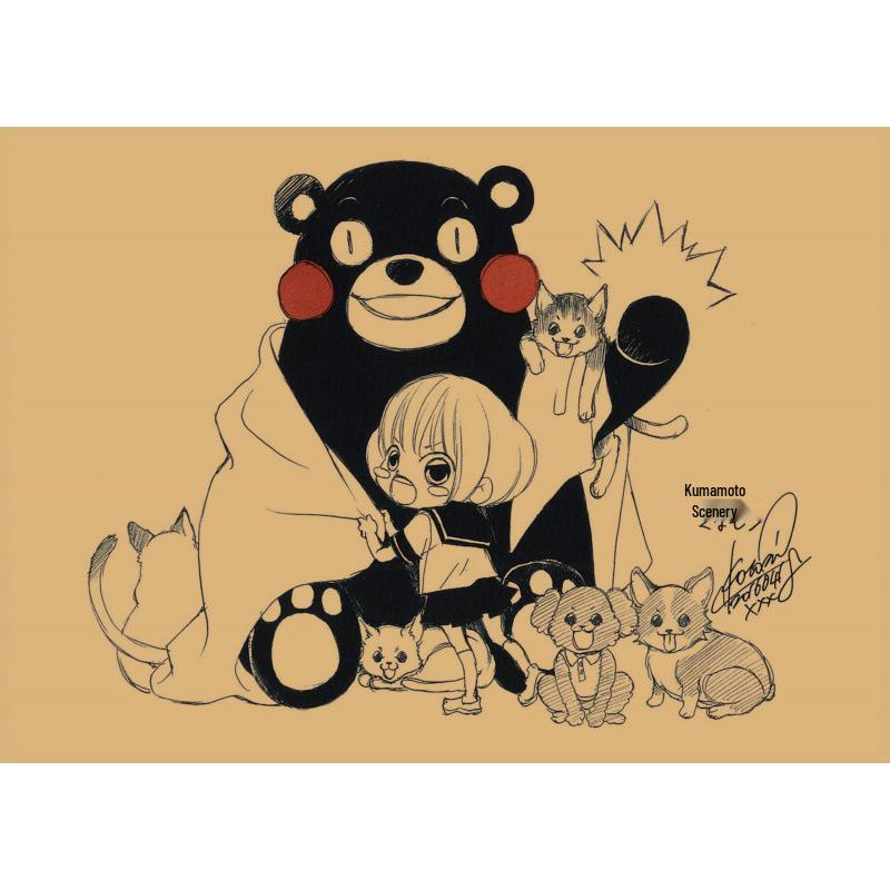 Kumamon Retro Manga Kraft Paper Poster for Café and Bar Décor White card paper (non-adhesive) 30*42 cm
Kumamon Retro Manga Kraft Paper Poster for Café and Bar Décor White card paper (non-adhesive) 30*42 cm