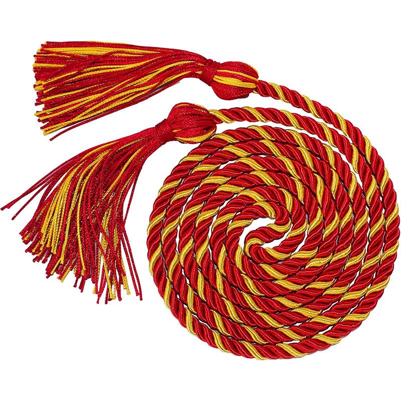 1Pcs 170Cm Tassels Long Rope Double Fringe Trim Tassels Graduation Honor Cords For Diy Craft Curtain Bachelor Gown Accessories
1Pcs 170Cm Tassels Long Rope Double Fringe Trim Tassels Graduation Honor Cords For Diy Craft Curtain Bachelor Gown Accessories