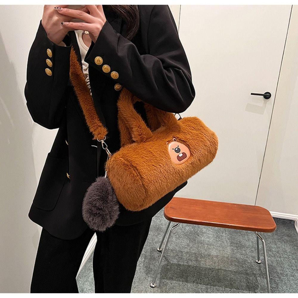 Плюшевый плюшевый рюкзак Capybara Capybara, большая вместительная мультяшная сумка на плечо для пары
Плюшевый плюшевый рюкзак Capybara Capybara, большая вместительная мультяшная сумка на плечо для пары