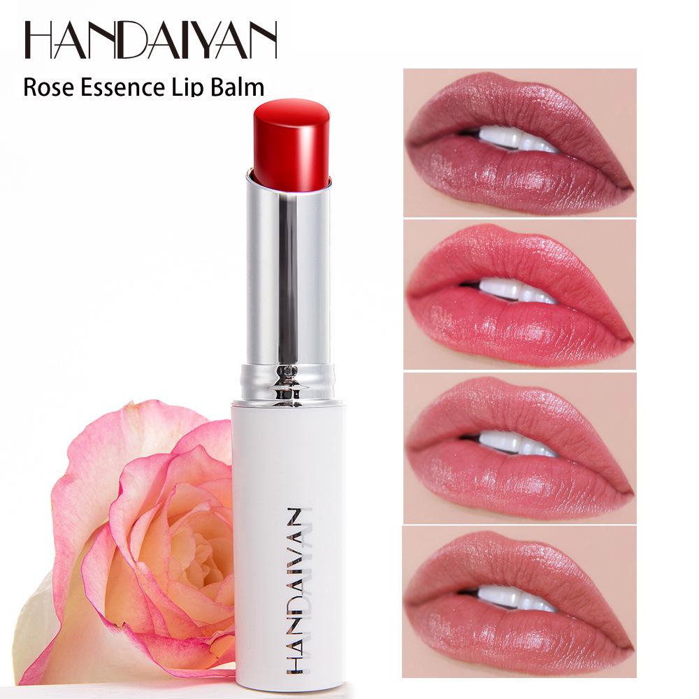 HANDAIYAN Natural Rose Essence Губная помада с матовой текстурой, нелегко снять макияж Влажная губная помада Zirunbao
HANDAIYAN Natural Rose Essence Губная помада с матовой текстурой, нелегко снять макияж Влажная губная помада Zirunbao