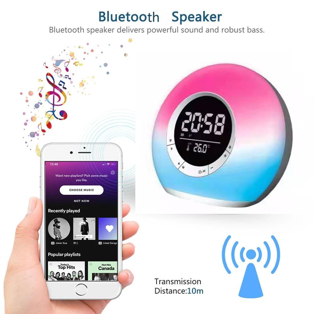 P11 All-in-one Portable FM Radio Bluetooth-compatible Speaker Thermometer Digital Alarm Clock Color Changing Dimmable LED Night Light (CE Certified) Type A
P11 All-in-one Portable FM Radio Bluetooth-compatible Speaker Thermometer Digital Alarm Clock Color Changing Dimmable LED Night Light (CE Certified) Type A