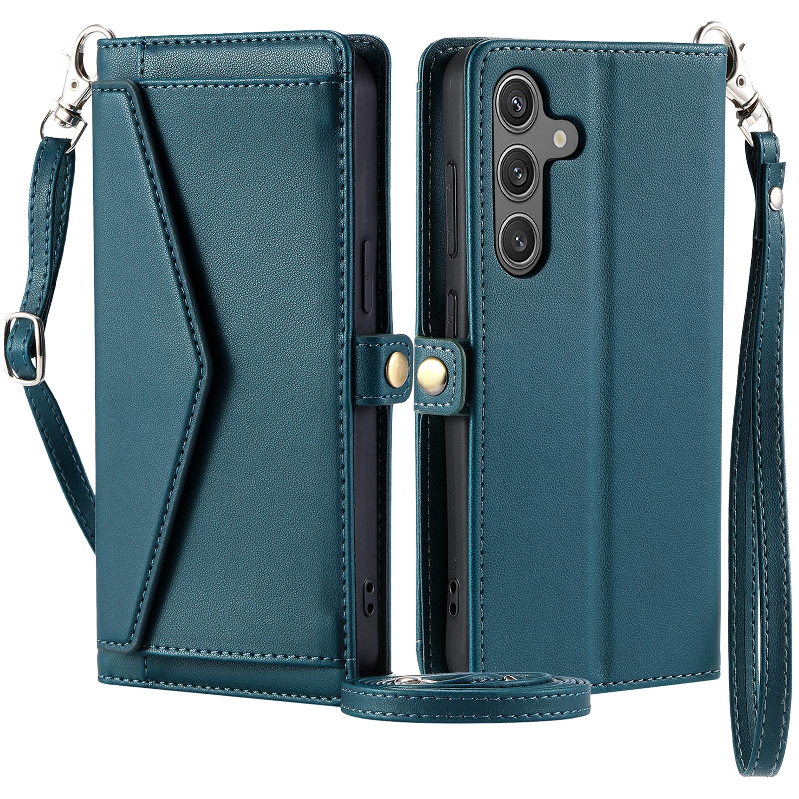 For Samsung Galaxy A34 5G Leather Case Wallet Stand Phone Cover with Straps Blackish Green
For Samsung Galaxy A34 5G Leather Case Wallet Stand Phone Cover with Straps Blackish Green