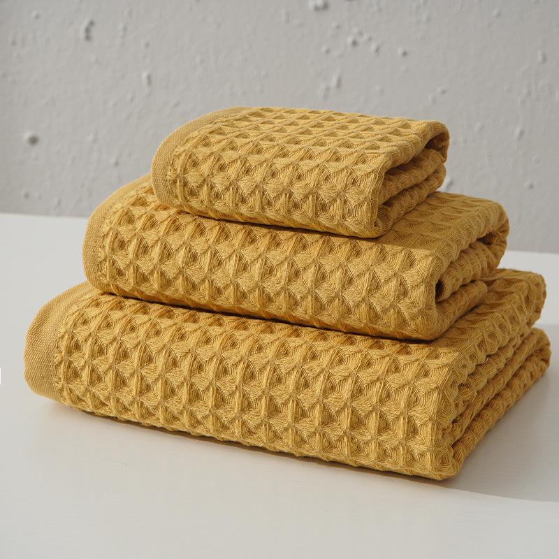 All-Cotton Soft Waffle Gauze Face Towel - Absorbent & Gift-Ready 35x80cm жовтий
All-Cotton Soft Waffle Gauze Face Towel - Absorbent & Gift-Ready 35x80cm жовтий