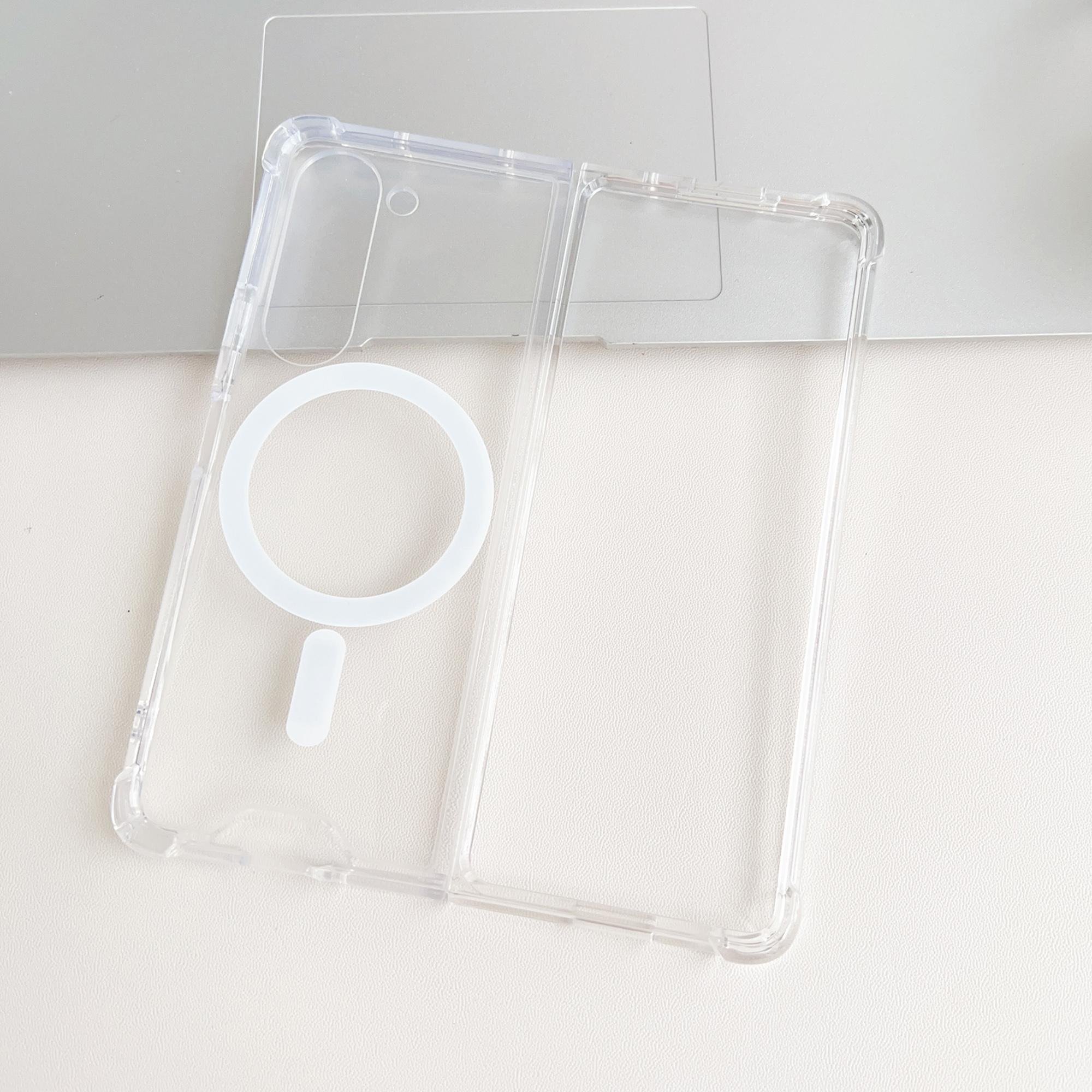 For Samsung Galaxy Z Fold6 5G Clear Case Acrylic Back Phone Cover Compatible with MagSafe A
For Samsung Galaxy Z Fold6 5G Clear Case Acrylic Back Phone Cover Compatible with MagSafe A