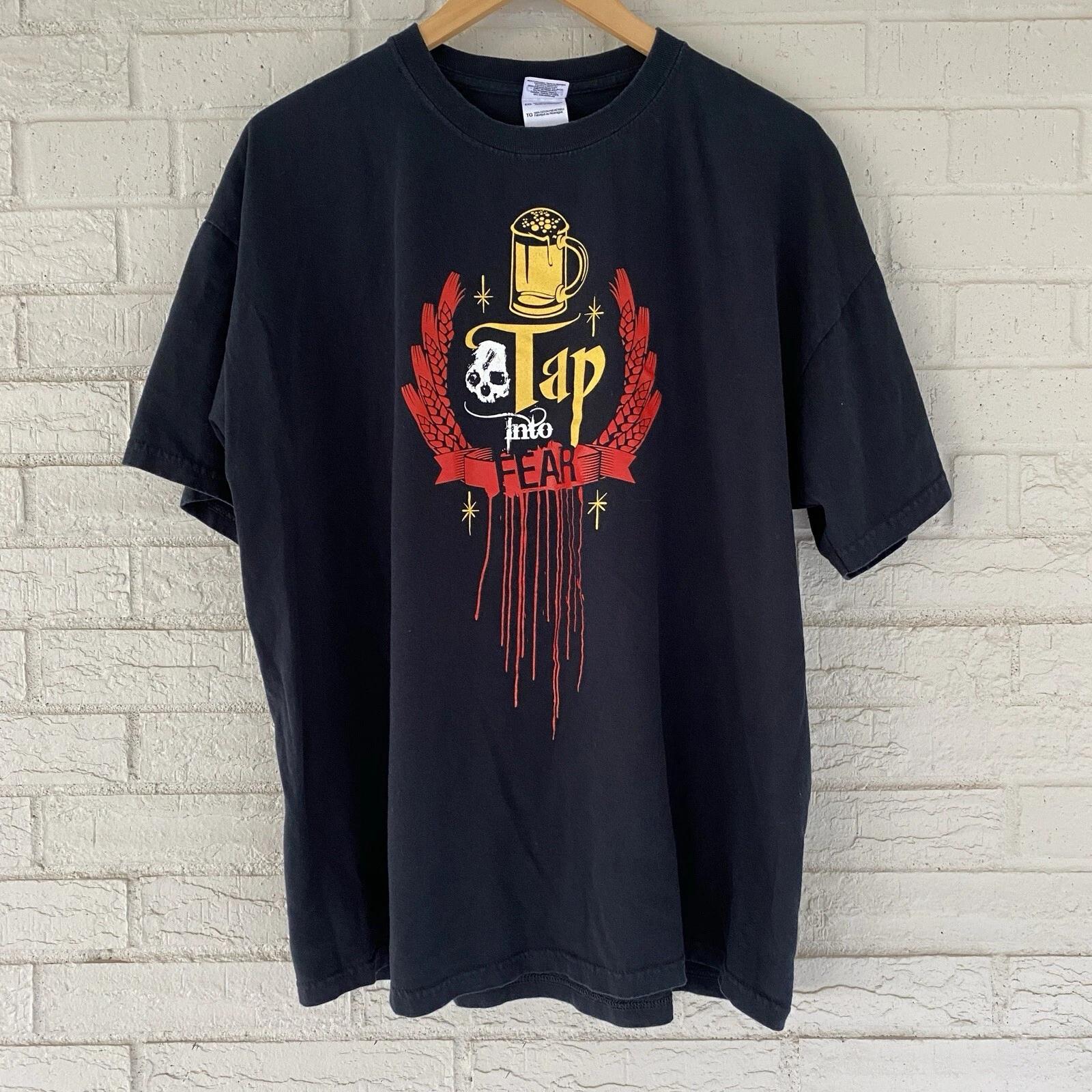 Halloween T-Shirt Adult XL Tap Into Fear Fremont St. Oktober Fright Fest 2012 XL
Halloween T-Shirt Adult XL Tap Into Fear Fremont St. Oktober Fright Fest 2012 XL