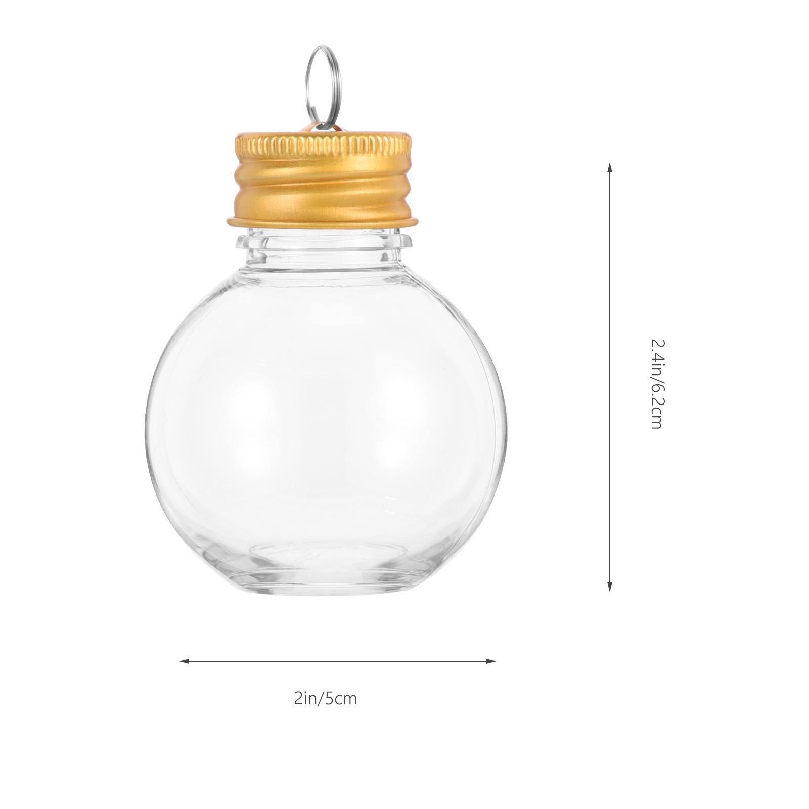10Pcs Clear Juice Bottles Empty Beverage Bottle Christmas Fillable Ornaments Bulb Shaped Christmas Tree Hanging Candy Boxes as shown
10Pcs Clear Juice Bottles Empty Beverage Bottle Christmas Fillable Ornaments Bulb Shaped Christmas Tree Hanging Candy Boxes as shown