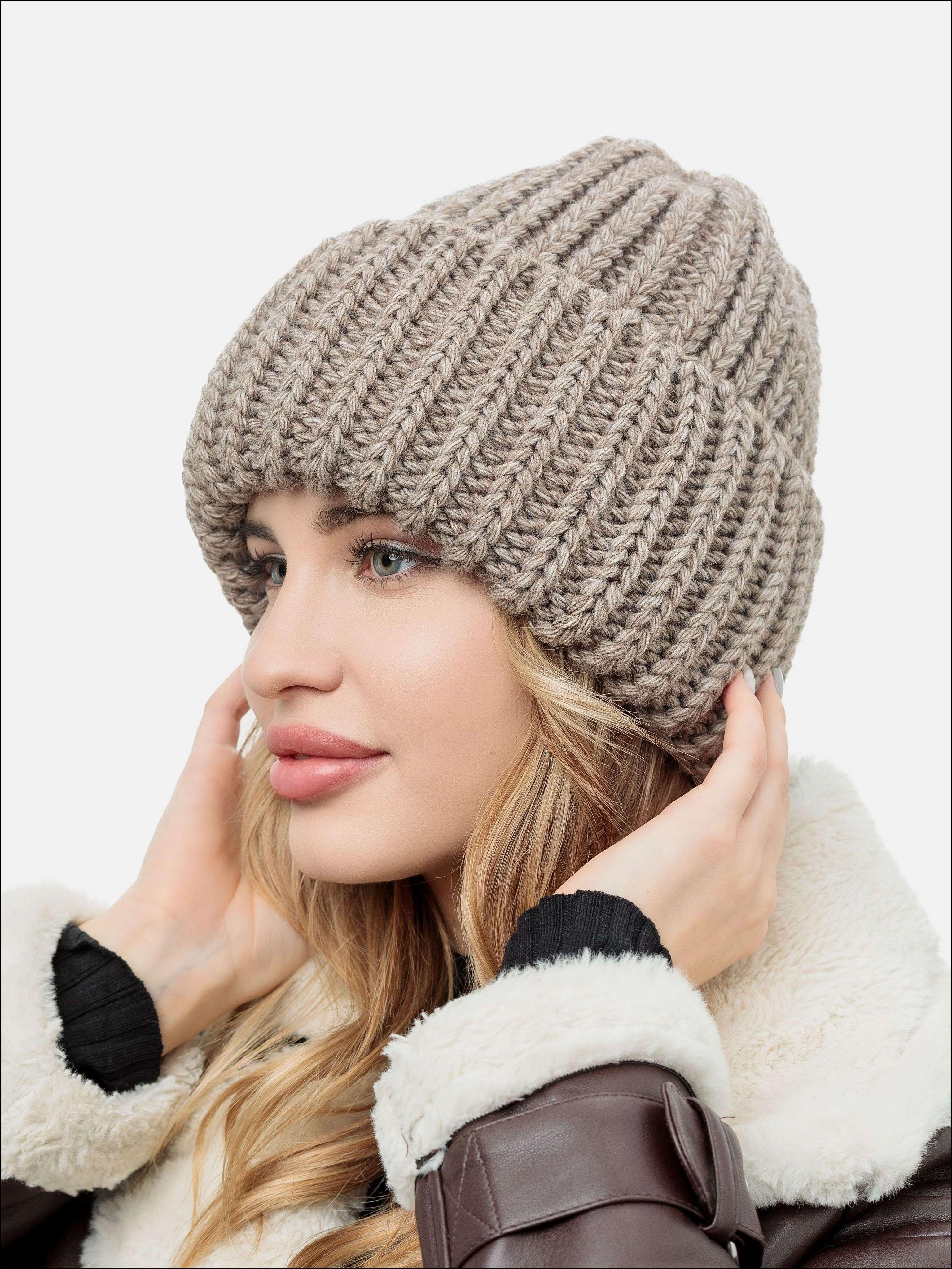 Жіноча вітрозахисна шапка плюс флісова тепла трикотажна шапка для захисту вух One Size хакі
Жіноча вітрозахисна шапка плюс флісова тепла трикотажна шапка для захисту вух One Size хакі