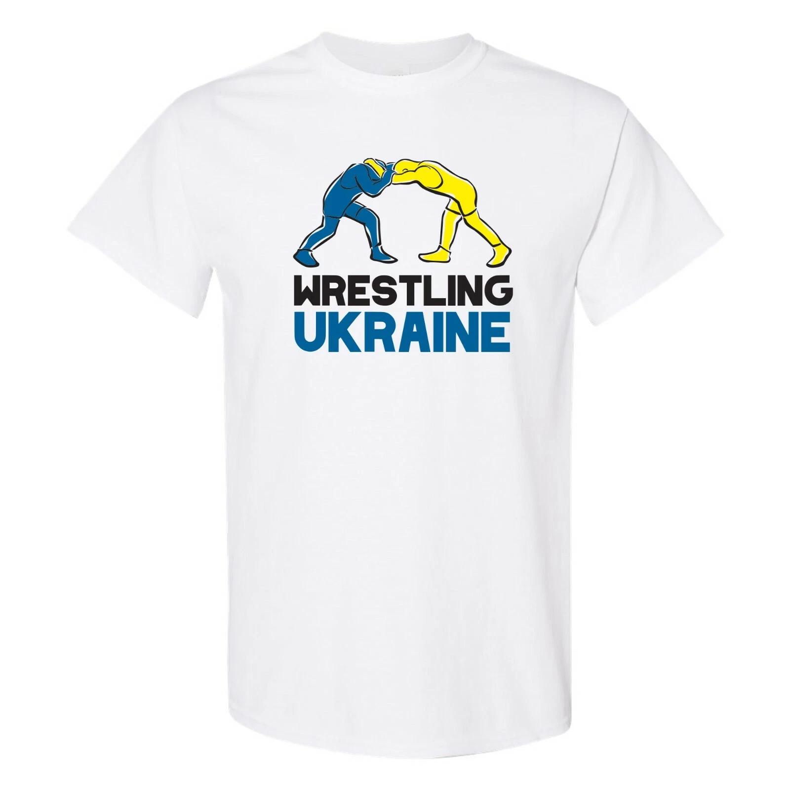 Ukraine Wrestling - Summer Games Sport Event Athletics T Shirt - White XL
Ukraine Wrestling - Summer Games Sport Event Athletics T Shirt - White XL