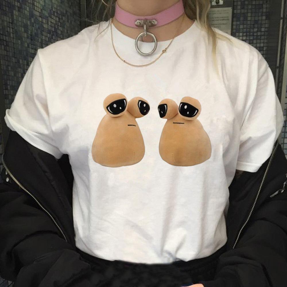 Pou Tee Women harajuku t shirt girl harajuku funny clothing 2XL
Pou Tee Women harajuku t shirt girl harajuku funny clothing 2XL