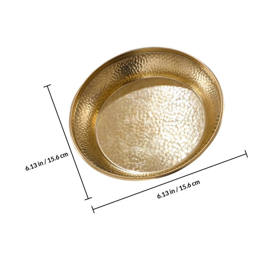 Household Copper Tray Exquisite Religious Offering Plate Buddha Accessory Decorative Multi-Function Desktop Storage Tray China Mainland
Household Copper Tray Exquisite Religious Offering Plate Buddha Accessory Decorative Multi-Function Desktop Storage Tray China Mainland