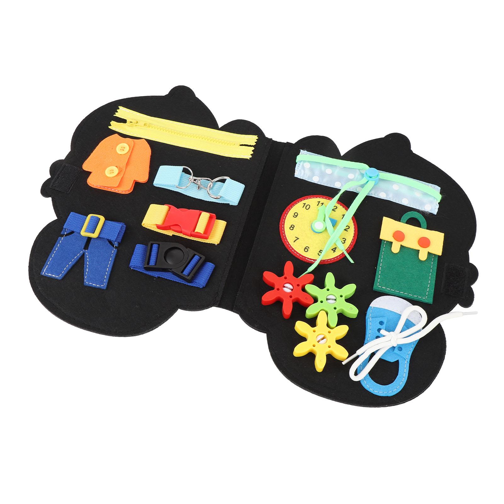 Foldable Felt Board Educational Life and Learning Skills Soft Sensory Felt Learning Board for Kids Travel
Foldable Felt Board Educational Life and Learning Skills Soft Sensory Felt Learning Board for Kids Travel