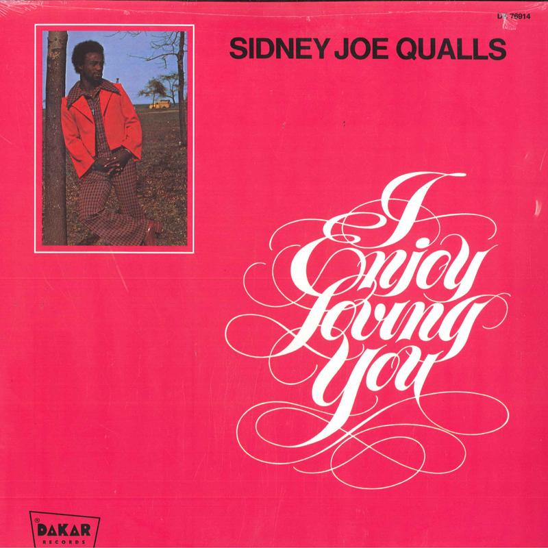 LP Record SIDNEY JOE QUALLS I Enjoy Loving You DK76914 Dakar Records US SoulFunk
LP Record SIDNEY JOE QUALLS I Enjoy Loving You DK76914 Dakar Records US SoulFunk
