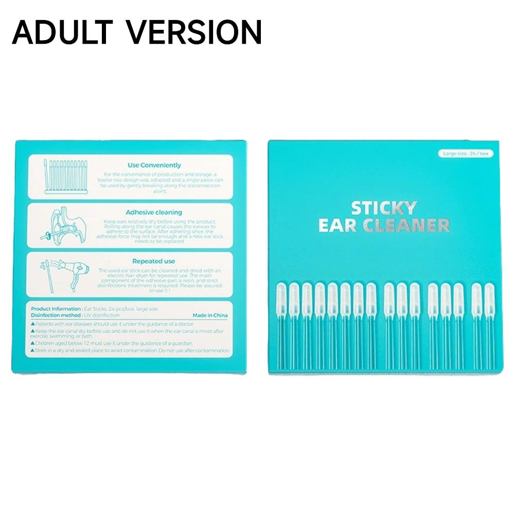 24pcs Earwax Removal Tool Gentle Ear Cleaning Stick Essential Household Item for Personal Care Ear Cleaner
24pcs Earwax Removal Tool Gentle Ear Cleaning Stick Essential Household Item for Personal Care Ear Cleaner
