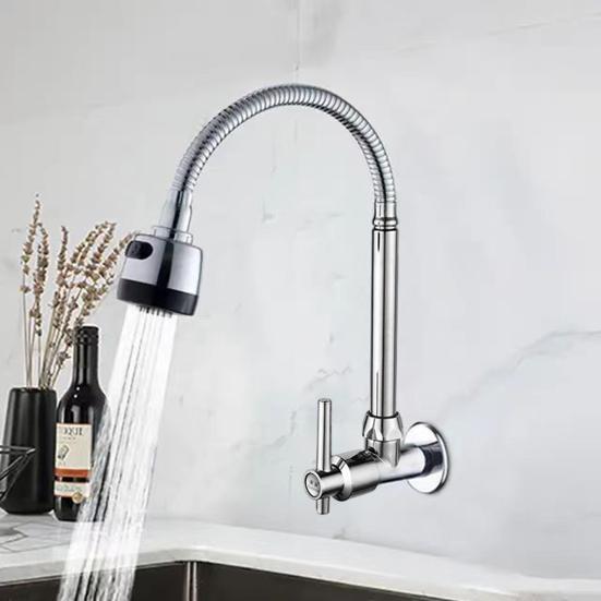 Yousheng Kitchen Sink Faucet 360-Degree Rotatable Universal Easy to Install Single Hole Single Handle Cold Water Kitchen Faucet C
Yousheng Kitchen Sink Faucet 360-Degree Rotatable Universal Easy to Install Single Hole Single Handle Cold Water Kitchen Faucet C