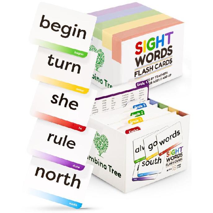 Sight Words Flash Cards Kindergarten 1st-4th Grade Education - 600 Words from Dolch s and Fry s Word List on Large Flash Cards with Sorting Corner Kindergarten
Sight Words Flash Cards Kindergarten 1st-4th Grade Education - 600 Words from Dolch s and Fry s Word List on Large Flash Cards with Sorting Corner Kindergarten