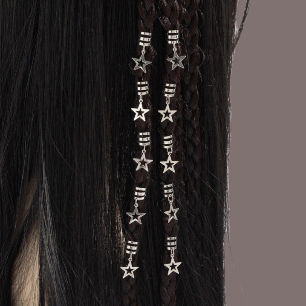 10pcs Dread Locks Hollow Out Hair Ring Star Shape Hair Braid Tubes Dreadlocks Beads Women 10Pcs золотий
10pcs Dread Locks Hollow Out Hair Ring Star Shape Hair Braid Tubes Dreadlocks Beads Women 10Pcs золотий