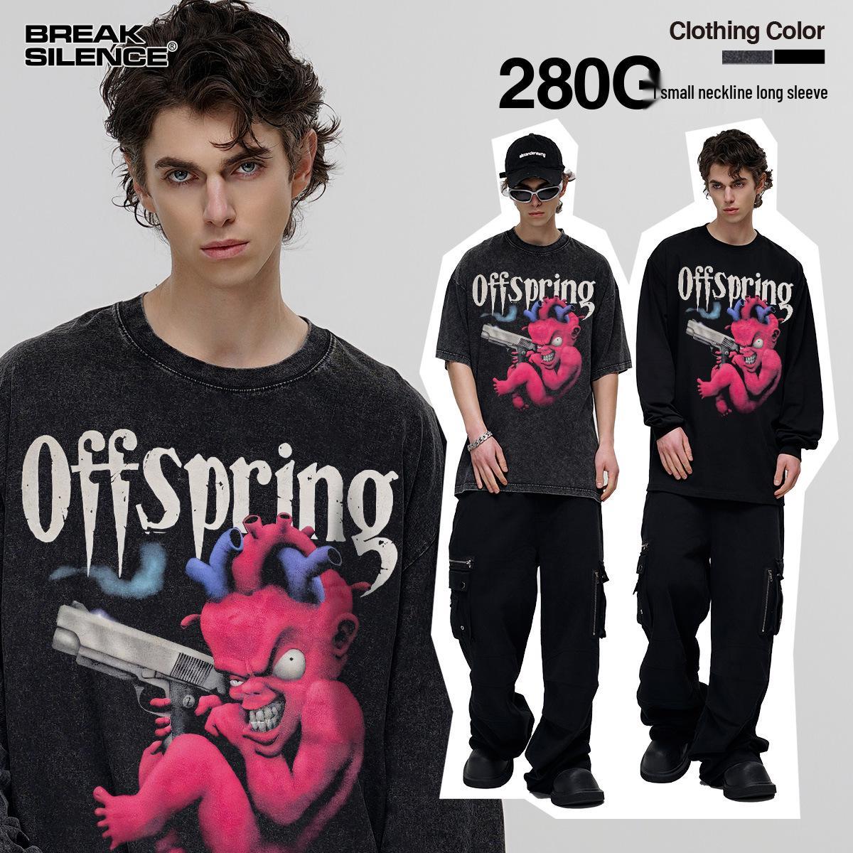 Vintage Offspring Rock Band Heavyweight Tee - American Washed Short Sleeve Double Extra Large
Vintage Offspring Rock Band Heavyweight Tee - American Washed Short Sleeve Double Extra Large
