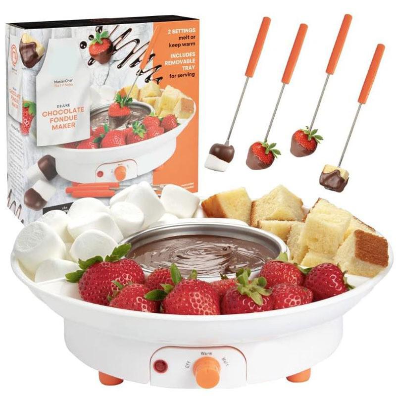 Electric Mini Self-Heating Chocolate Fondue Pot with Logo Option – Ideal for Parties American Plug
Electric Mini Self-Heating Chocolate Fondue Pot with Logo Option – Ideal for Parties American Plug