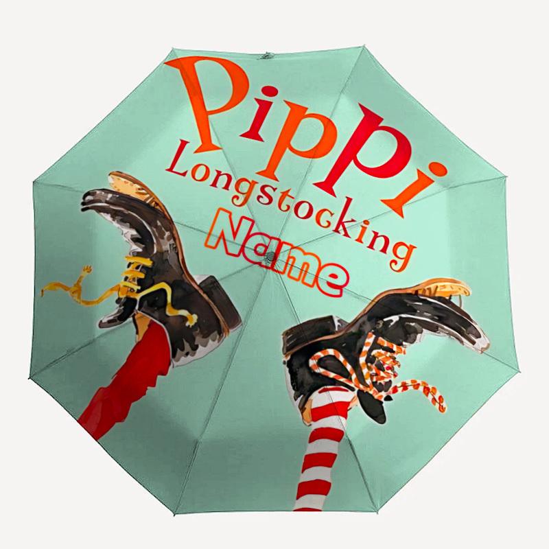 1pc Pippi Longstocking Custom Name Automatic Folding Umbrella, Durable Plastic & Iron, Lightweight for Outdoor Daily Use S1230055
1pc Pippi Longstocking Custom Name Automatic Folding Umbrella, Durable Plastic & Iron, Lightweight for Outdoor Daily Use S1230055