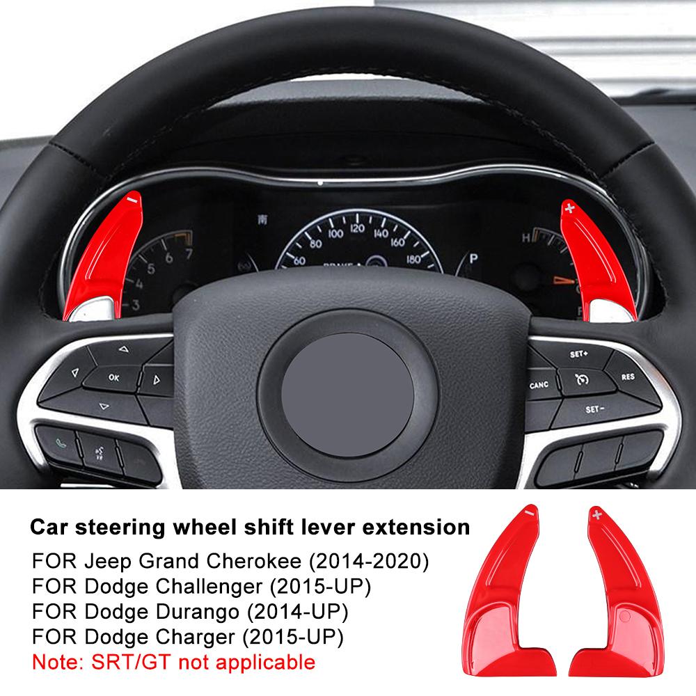 Car Steering Wheel Paddle Shifter Trim Cover For Dodge Durango Challenger Charger 2015- For Jeep Grand Cherokee 2014- червоний
Car Steering Wheel Paddle Shifter Trim Cover For Dodge Durango Challenger Charger 2015- For Jeep Grand Cherokee 2014- червоний